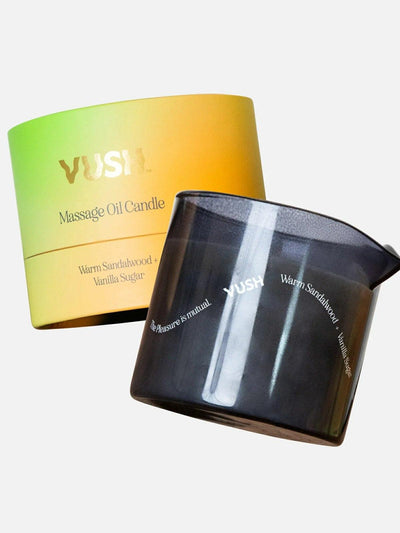 Vush Sandalwood/Vanilla Massage Candle - Passionzone Adult Store